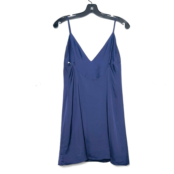 Lovers & Friends Navy Spaghetti Strap Mini Slip Dress - Picture 8 of 10